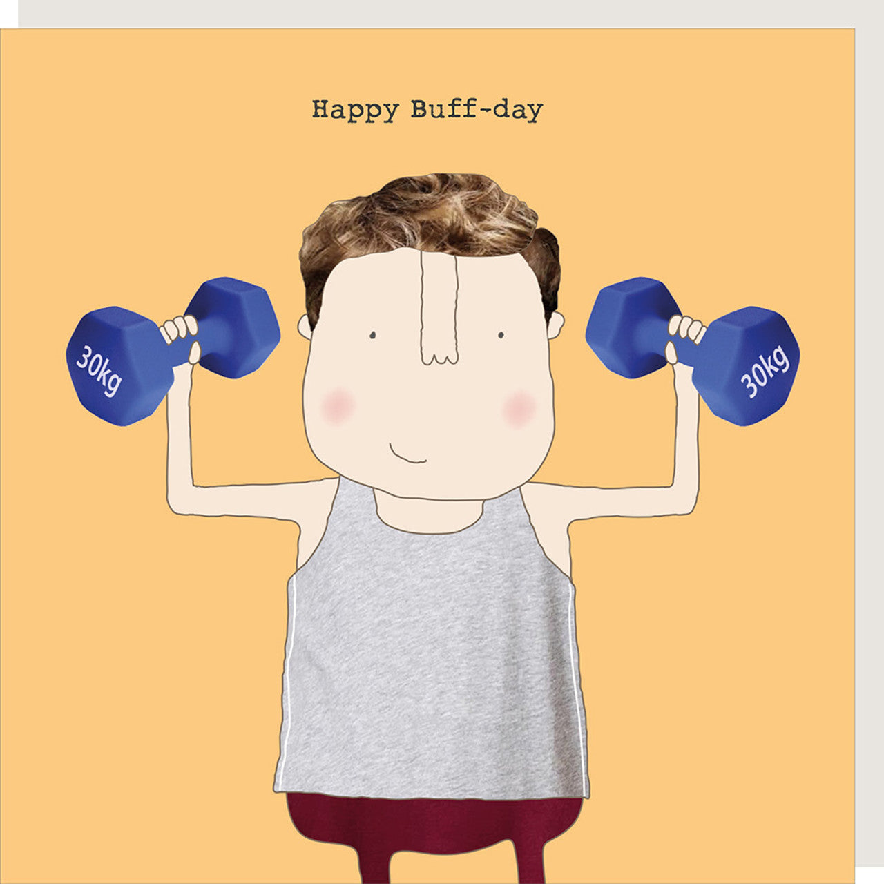 Greeting Card - Buff Day