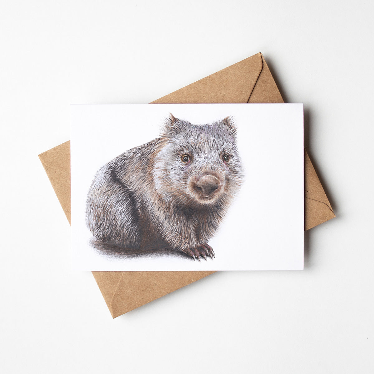 Greeting Card - Tasmanian Wombat