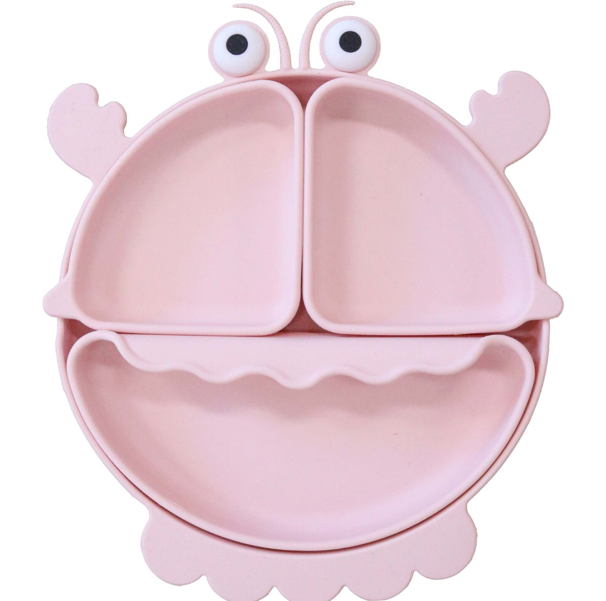 Silicone Bowl Set - Crabulous (Pink)