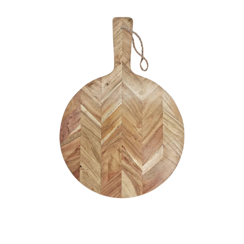 Tyrone Serving Board - Round 50 x 34cm