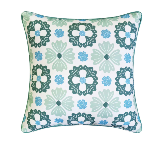 Zoe Outdoor Cushion 50 x 50cm Pine Green