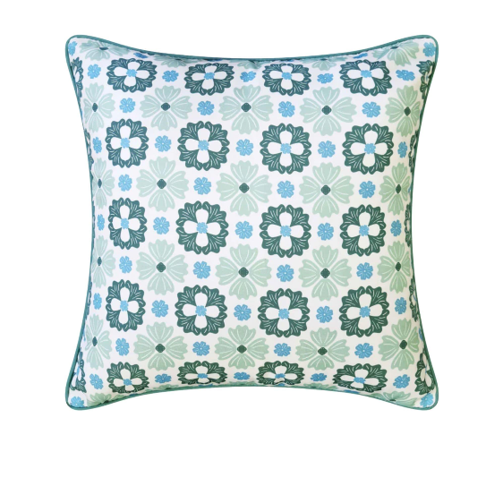 Zoe Outdoor Cushion 50 x 50cm Pine Green