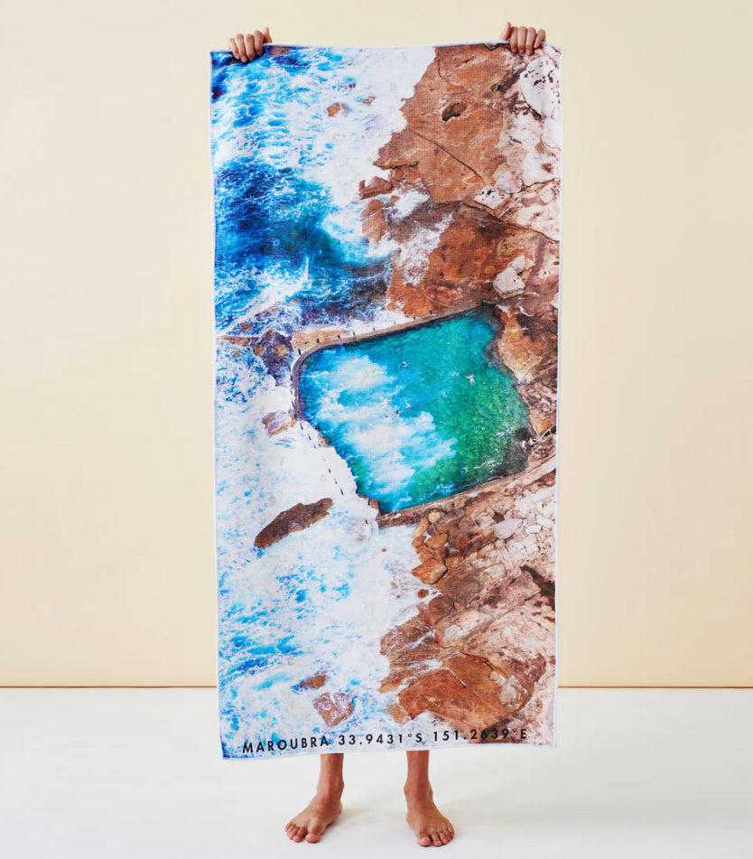 Mahon Movements Beach Towel