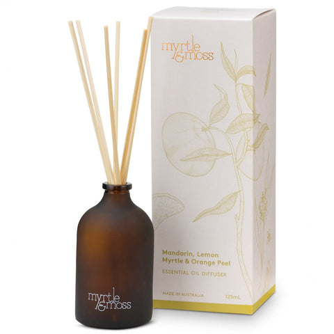 125ml Essential Oil Diffuser - Mandarin, Lemon Myrtle & Orange Peel