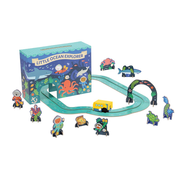 Little Ocean Explorer - Wind Up & Go Play Set