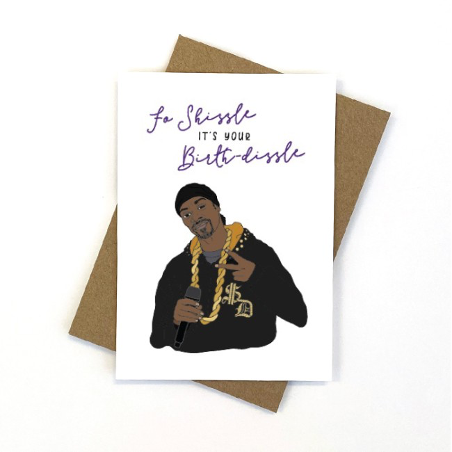 Greeting Card - Snoop Dog Birthday