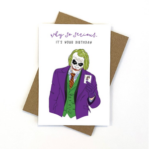 Greeting Card - Joker Birthday