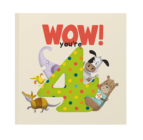WOW! You’re 4 - Book / Card