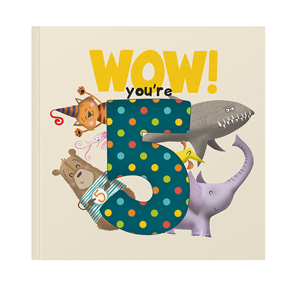 WOW! You’re 5 - Book / Card