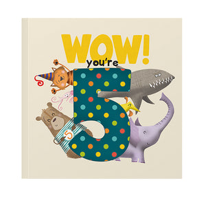 WOW! You’re 5 - Book / Card