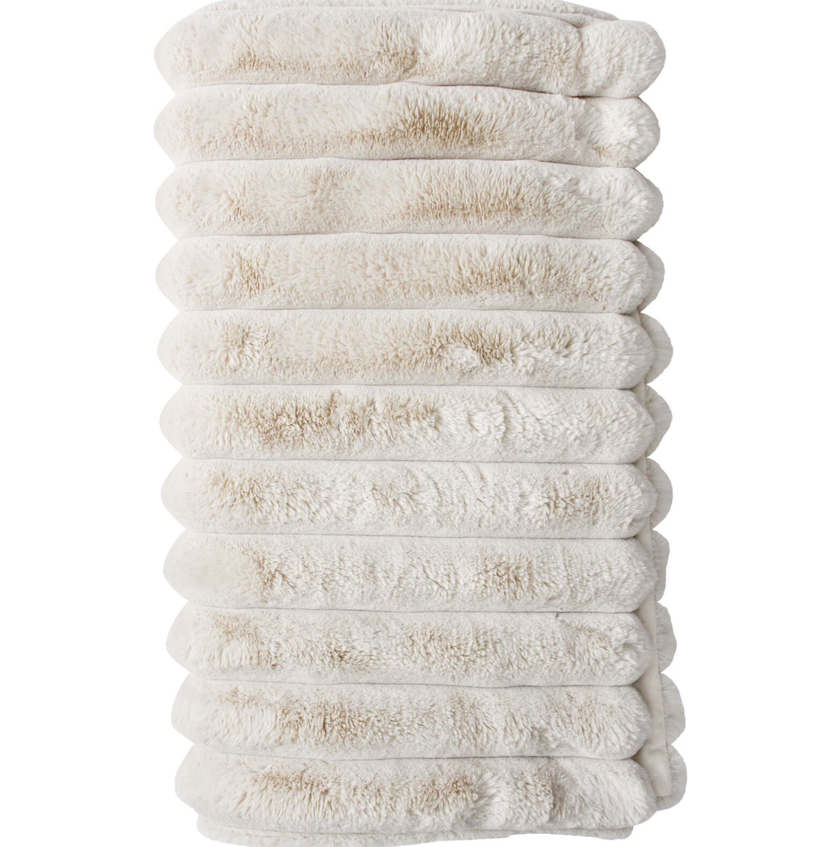 Faux Fur Throw - Puffer Texture