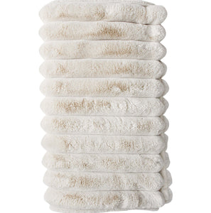 Faux Fur Throw - Puffer Texture