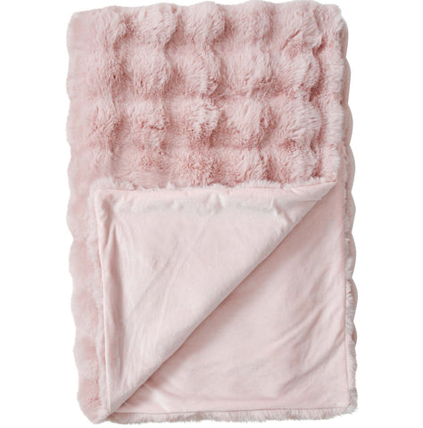Faux Fur Throw - Square Texture