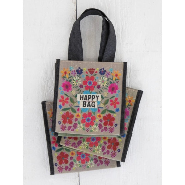Happy Bag - Small - Folk Flower