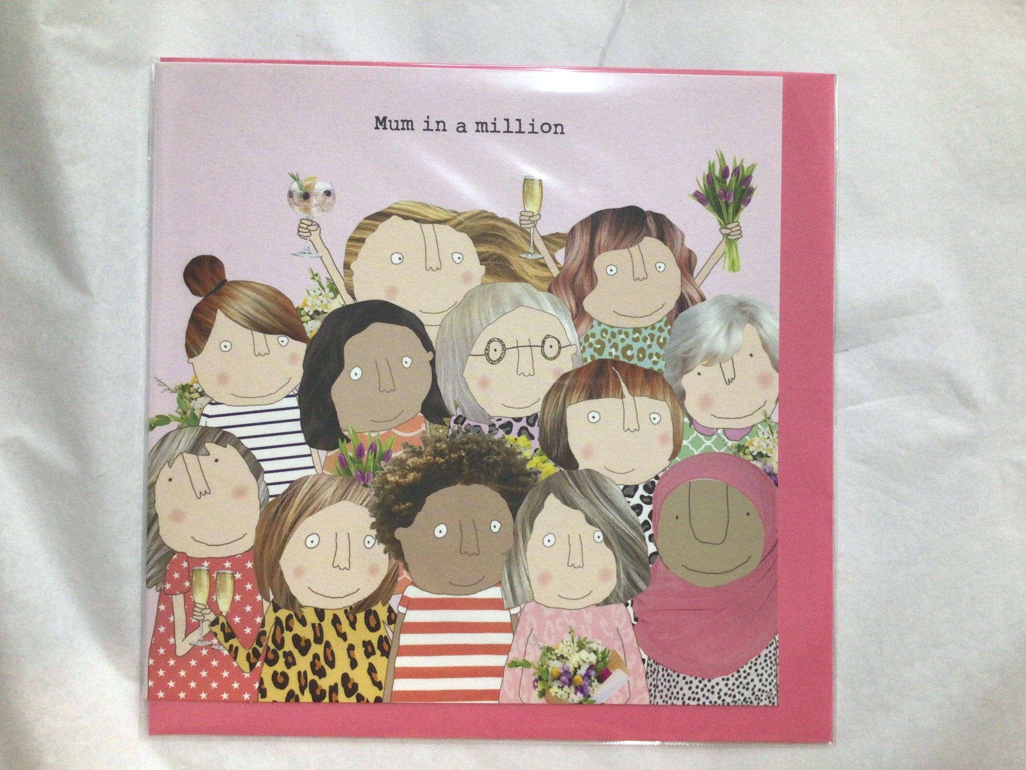 Greeting Card - Mum in a Million - Rosie Made a Thing
