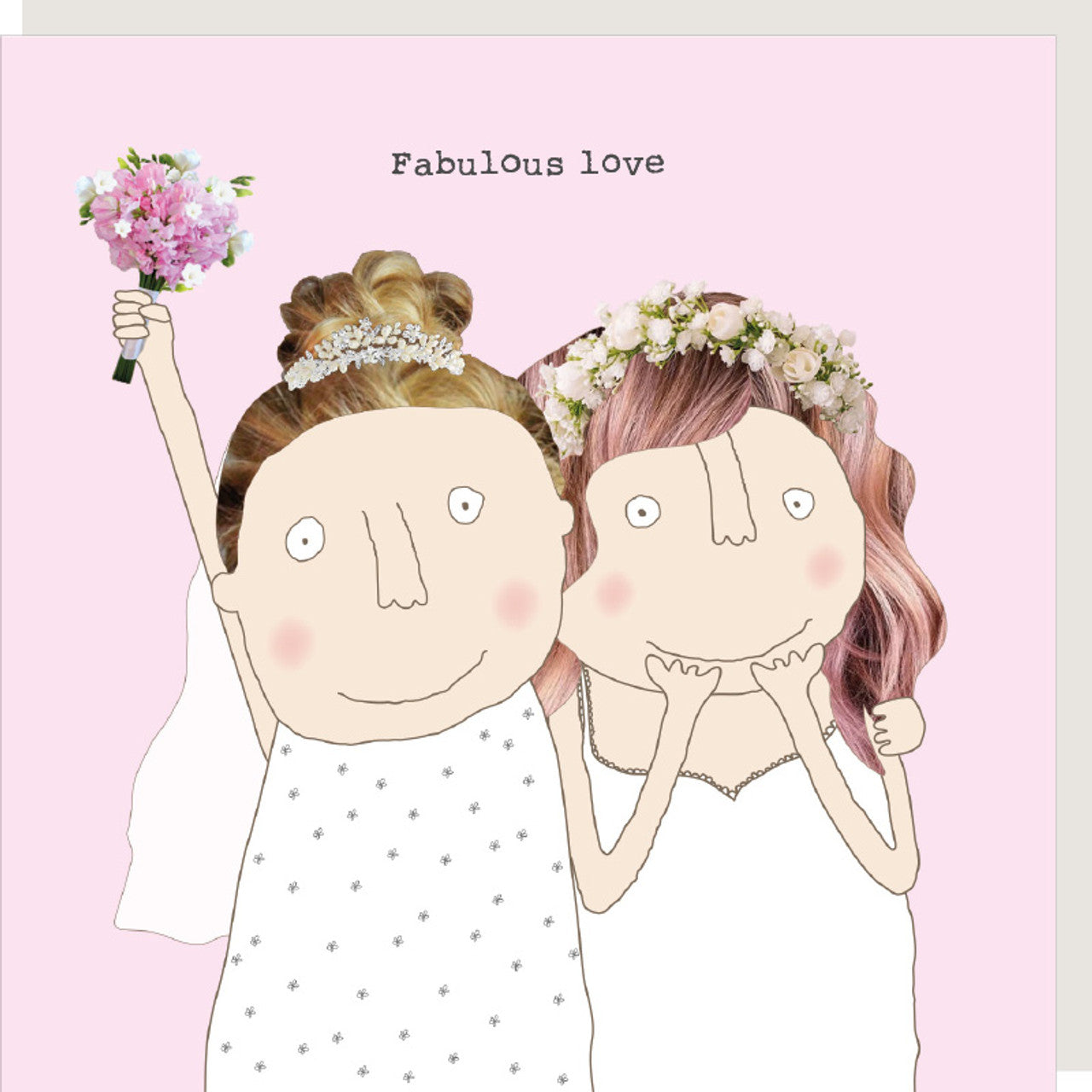Greeting Card - Fabulous Wedding (Mrs & Mrs)