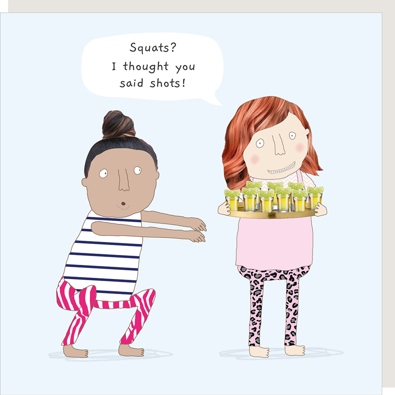 Greeting Card - Squats