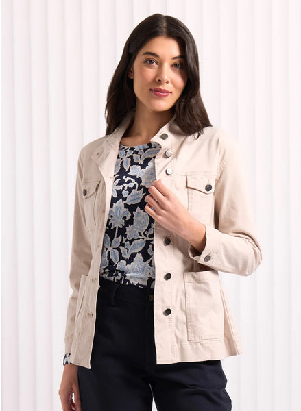 Spy This Jacket - Chalk