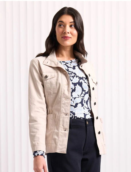 Spy This Jacket - Chalk