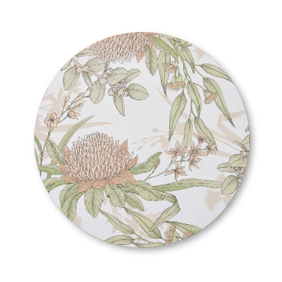 Glenelg Neutral Round Placemats 4pk