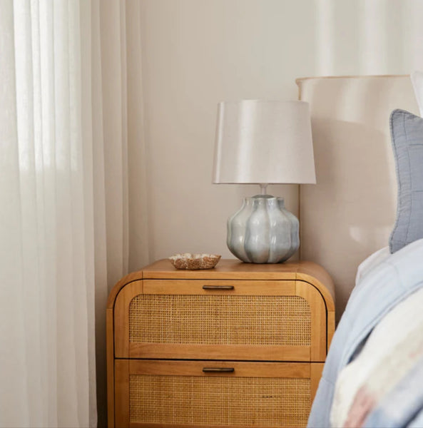 Somerset Lamp - Pale Blue (pick up in store or postage by quote)