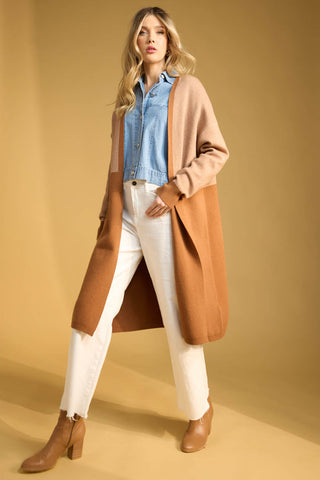 Cyprus Cardigan - Sand/ Dune (ONE SIZE)