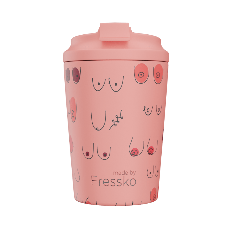 Camino 340ml/12oz Travel Cup - Boobie Peachy