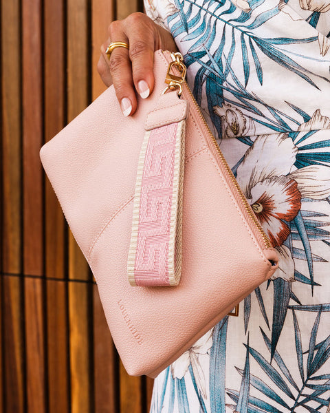 Mimi Clutch - Dusky Pink