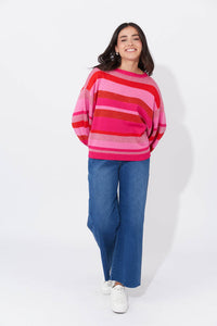 Yuma Jumper - Chili/ Pink