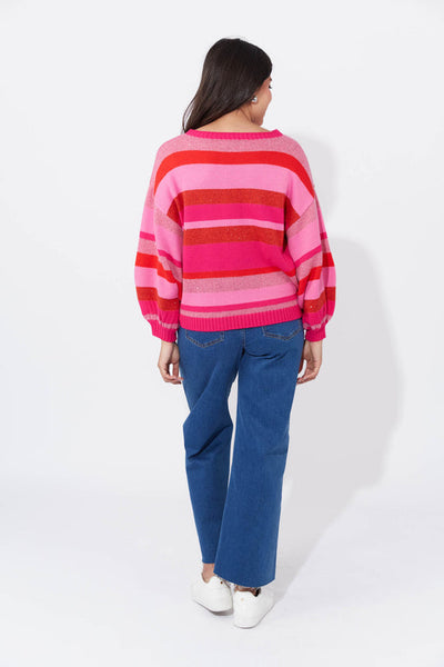 Yuma Jumper - Chili/ Pink