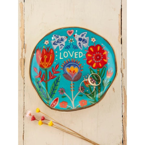 Artsy Trinket Dish - Loved