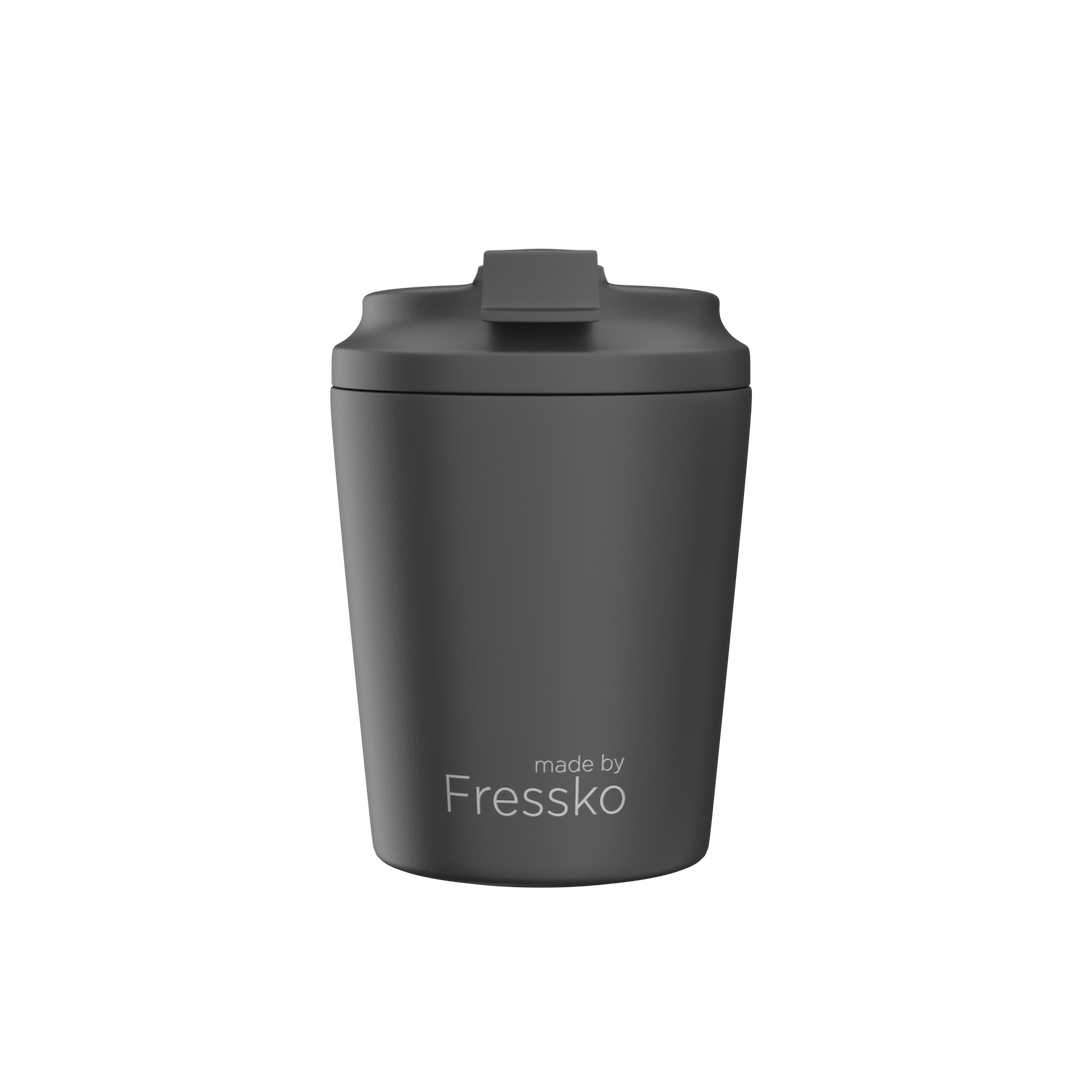 Piccolo 120ml/ 4oz Ceramic Reusable Cup - Coal