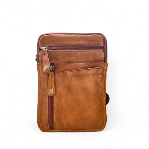 Felix Belt/Crossbody Bag - Brandy
