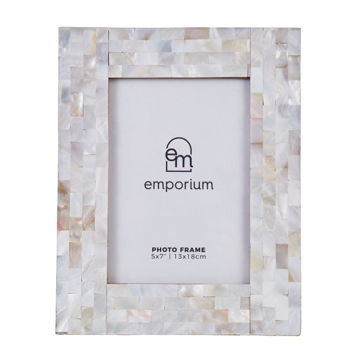 Emporium Shell Photo Frame 5 x 7” (13 x 18cm)