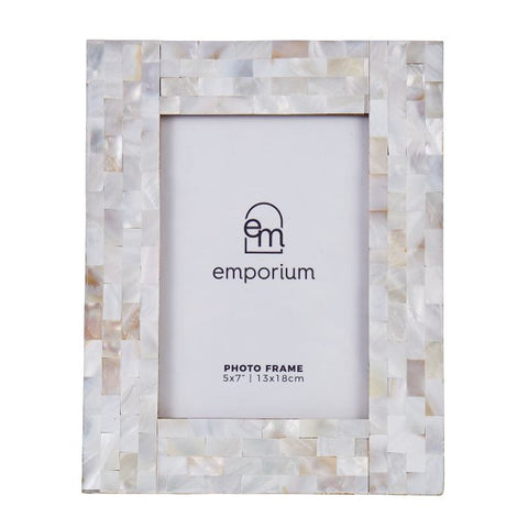Emporium Shell Photo Frame 5 x 7” (13 x 18cm)