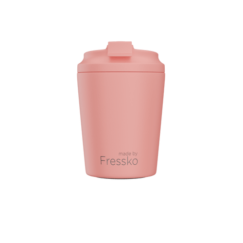 Piccolo 120ml/ 4oz S/Steel Reusable Cup - Peachy