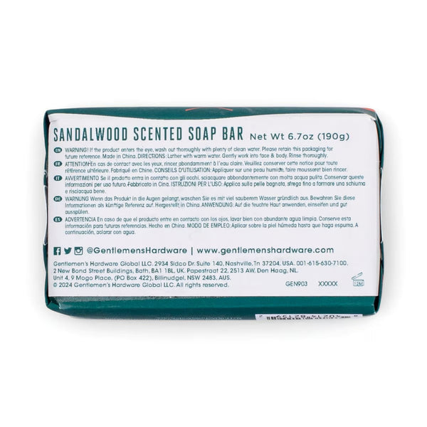 The Golfer’s Soap Bar - Sandalwood