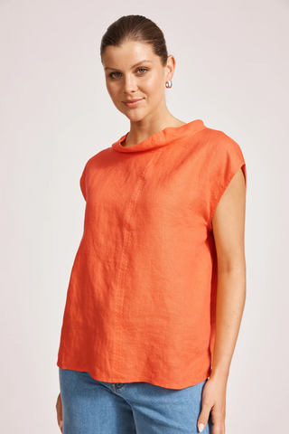 Miramar Top - Coral