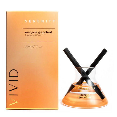 Serenity Diffuser - Orange & Grapefruit 200ml