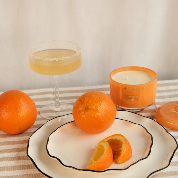 Serenity Soy Wax Candle - Orange & Grapefruit 230g