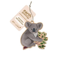 Earth Greetings - Wooden Christmas Decorations