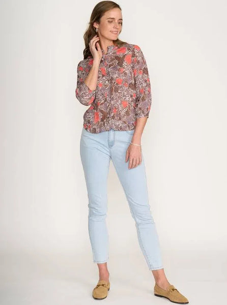 Ultimate Crush 3/4 Sleeve Shirt - Java