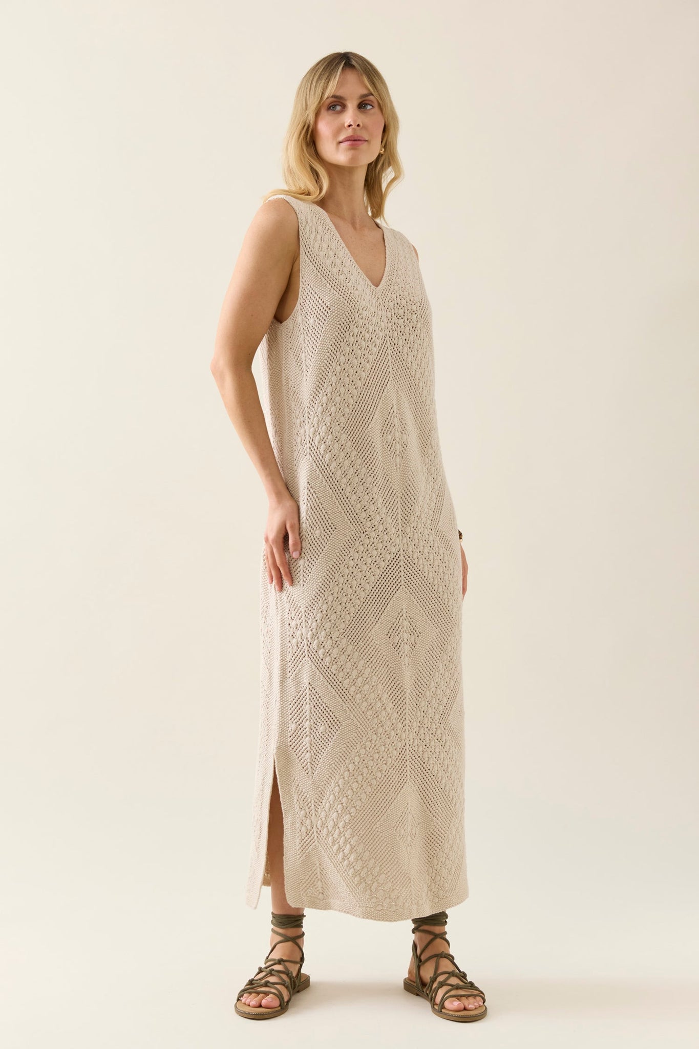 Sylvie Dress - Canvas