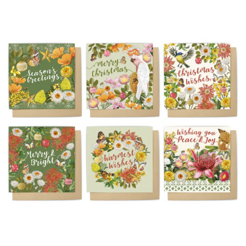 Christmas Card Box Set - Botanical Blooms