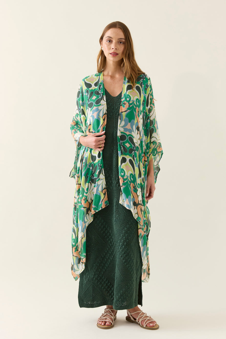Aurora Cape - Paisley