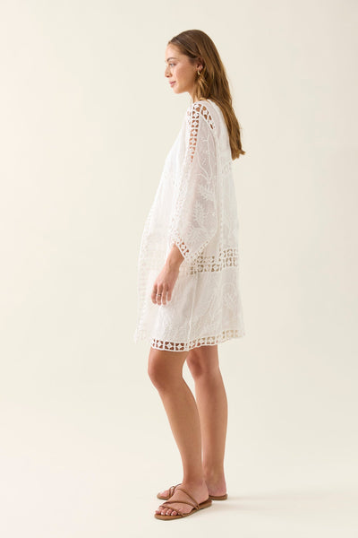 Online Lace Kimono ONE SIZE - Lotus