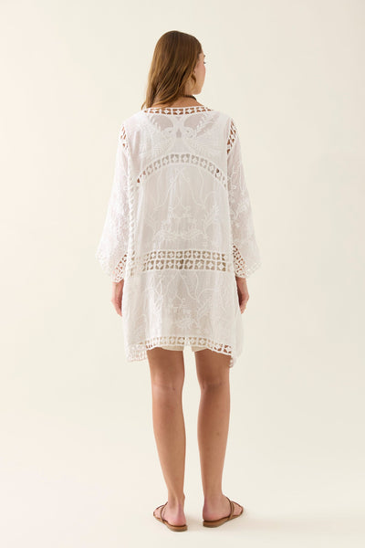Online Lace Kimono ONE SIZE - Lotus