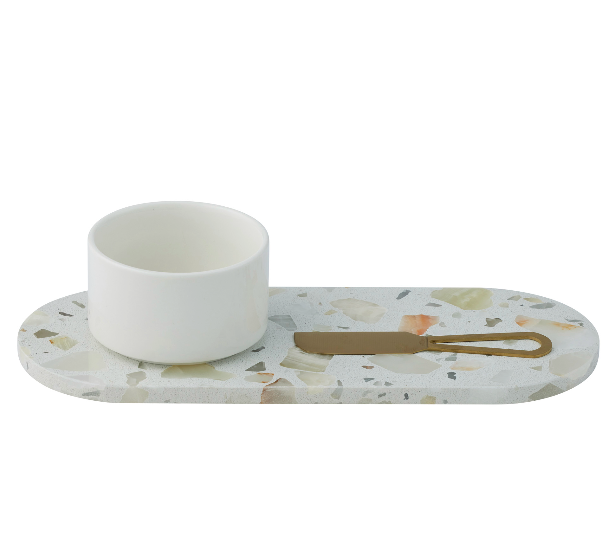 Winifred 3pc Terrazzo Set (pick up in store only)