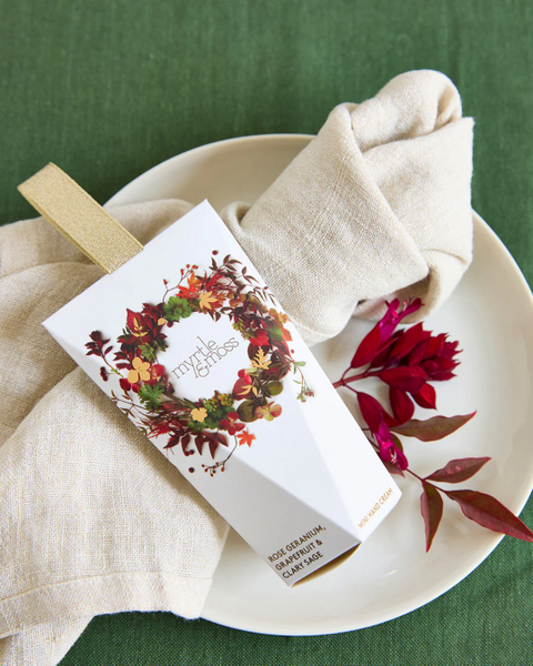 Mini Hand Cream Hanging 30ml - Rose Geranium, Grapefruit & Clary Sage