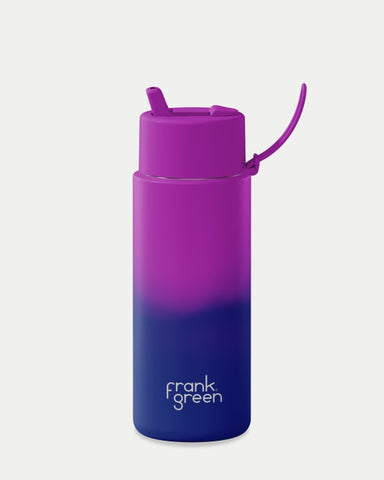 1Ltr/ 34oz Reusable Ceramic Bottle - Colour Change Twilight